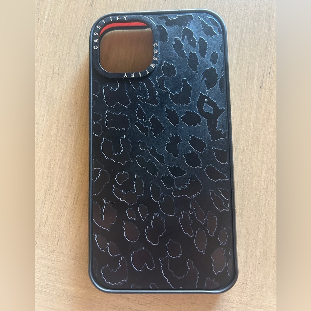 iPhone 14 Casetify Midnight Leopard Phone Case